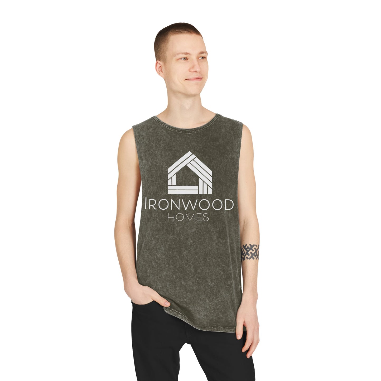 Unisex Stonewash Tank Top