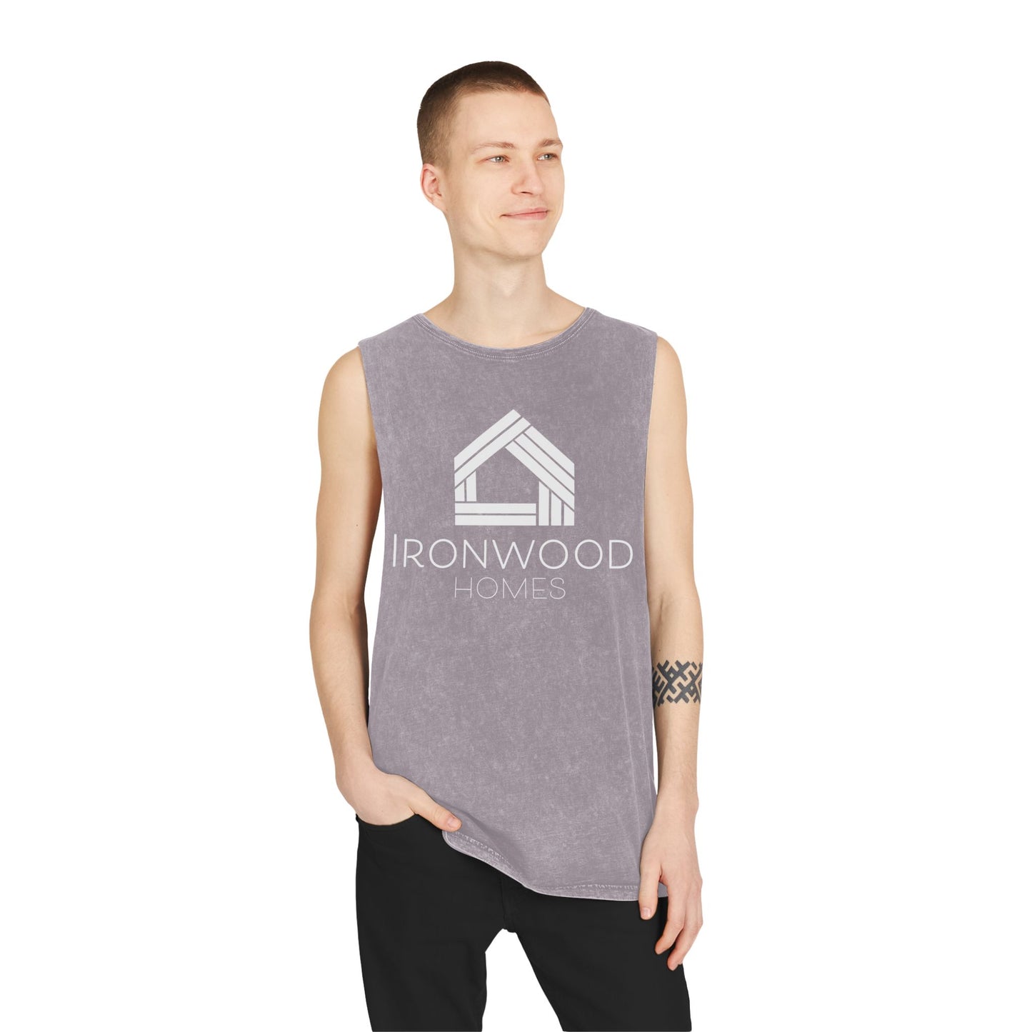 Unisex Stonewash Tank Top