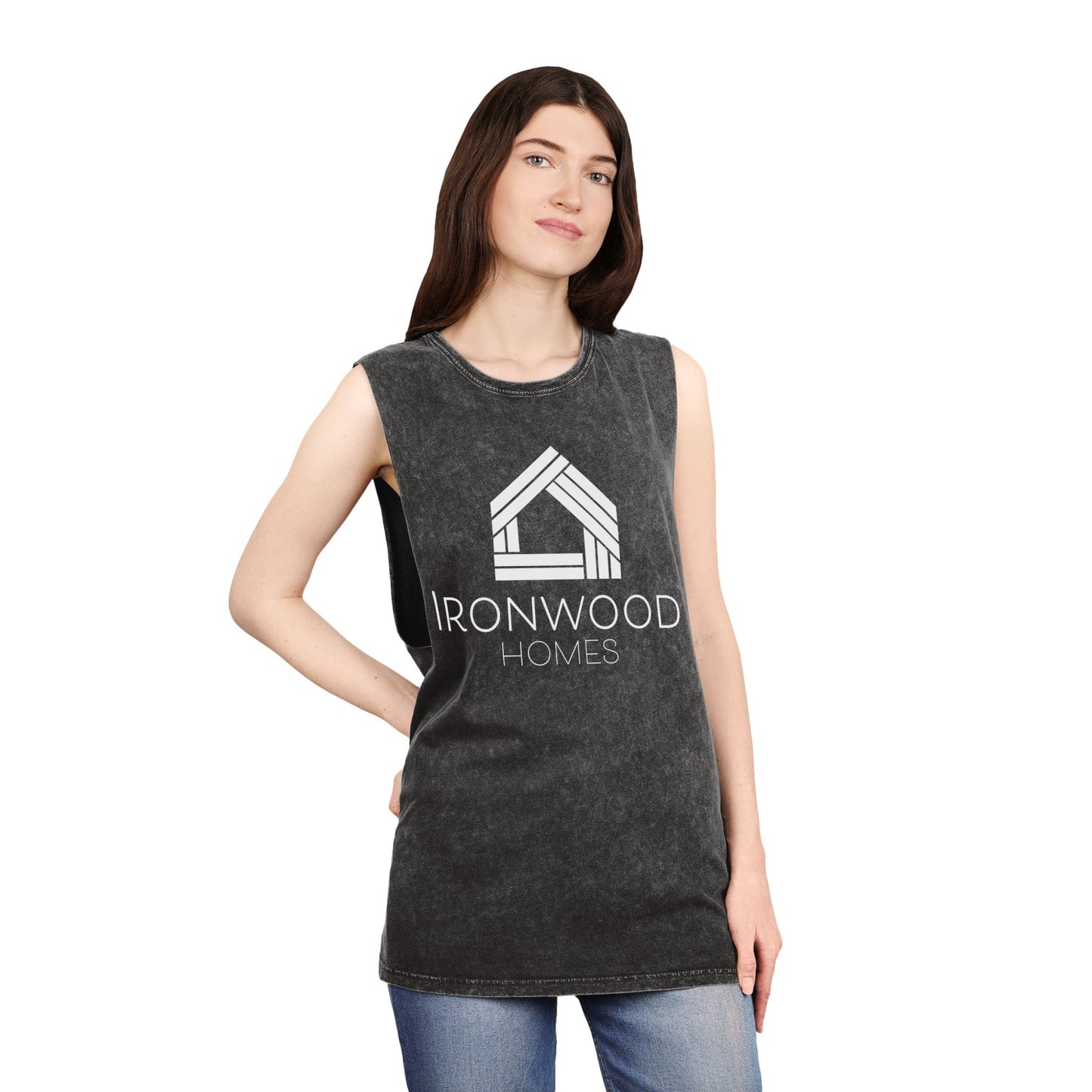 Unisex Stonewash Tank Top