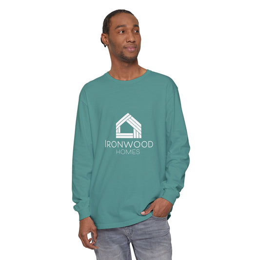 Unisex Garment-dyed Long Sleeve T-Shirt