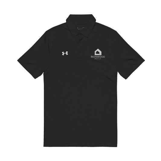 Under Armour Embroidered Polo Shirt - Black / Gray